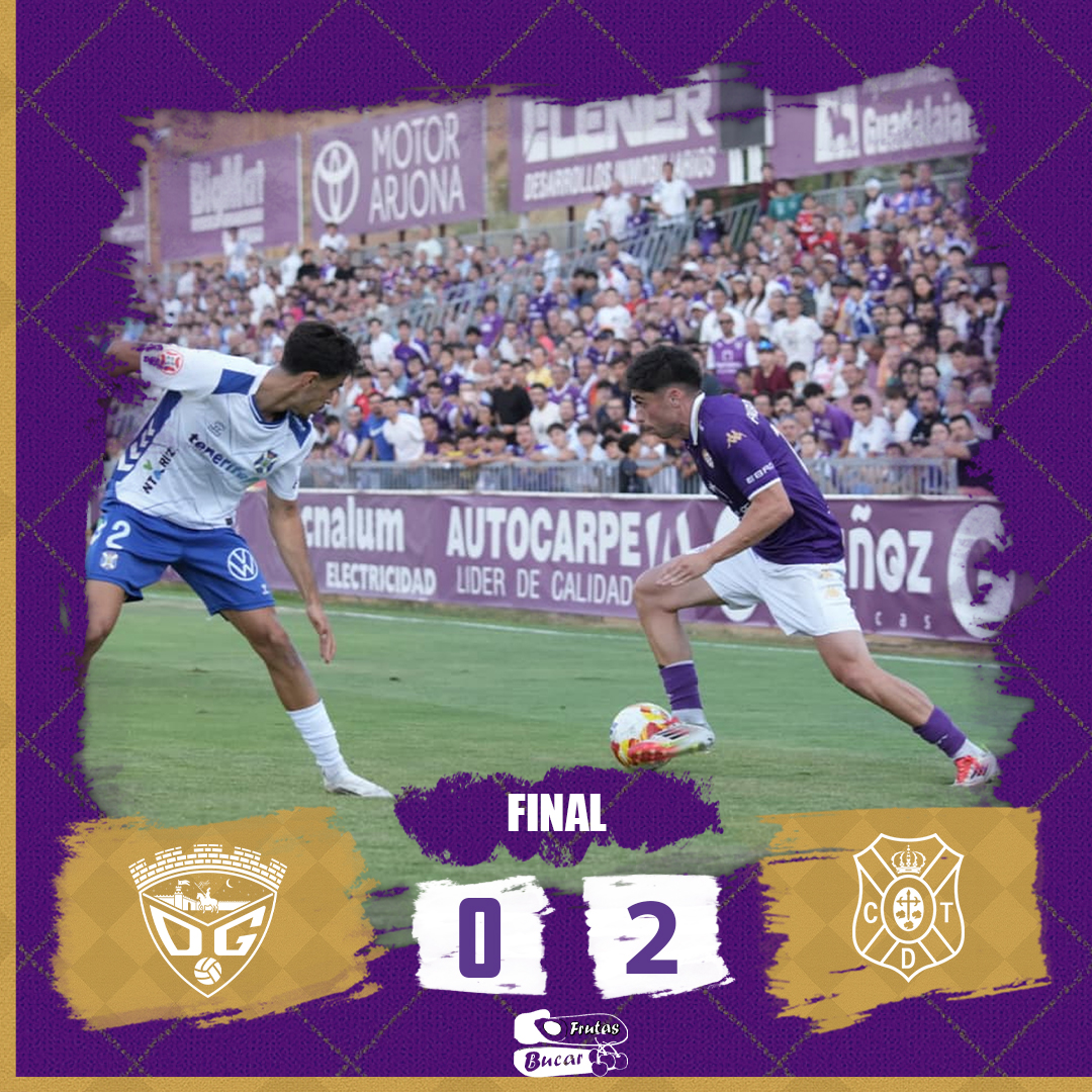 ⏰ 90’
⚽ #CDGuadalajara 0-2 #CDTenerife

🏁 Final del partido en Guadalajara.

El Dépor se estrena en la categoría con derrota frente al <a href="/CDTOficial/">CD Tenerife 🏴󠁧󠁢󠁳󠁣󠁴󠁿</a> 

 #AúpaDépor 💜 #DéporTenerife