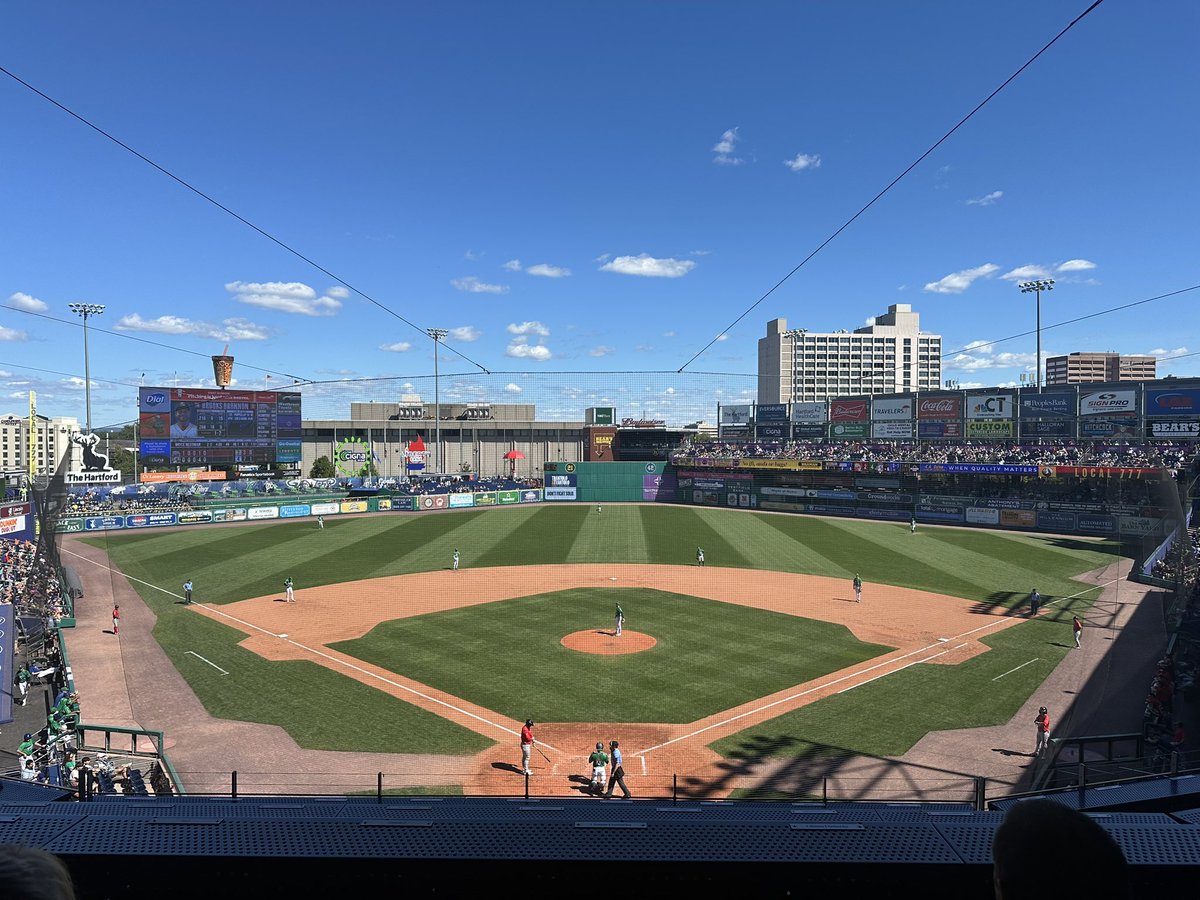 Bill Hart (@billhartseed) on Twitter photo Looking good after a tough summer <a href="/_mtp14/">Matt Piersanti</a>!
Great venue to watch a game <a href="/GoYardGoats/">Hartford Yard Goats</a>. Looking good after a tough summer <a href="/_mtp14/">Matt Piersanti</a>!
Great venue to watch a game <a href="/GoYardGoats/">Hartford Yard Goats</a>.