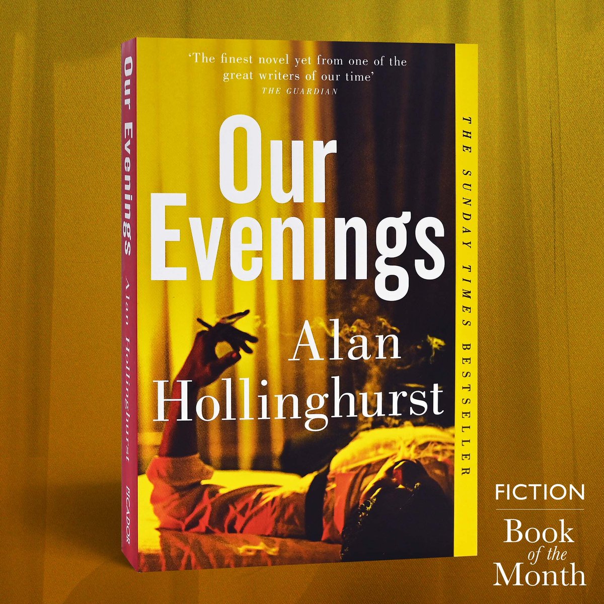 Both dark and luminous, poignant and wickedly funny, Alan Hollinghurst traces the journey of Dave Win over half a century against the backdrop of an ever-changing Britain in our Fiction Book of the Month, OUR EVENINGS: waterstones.com/book/our-eveni… #WBOTM