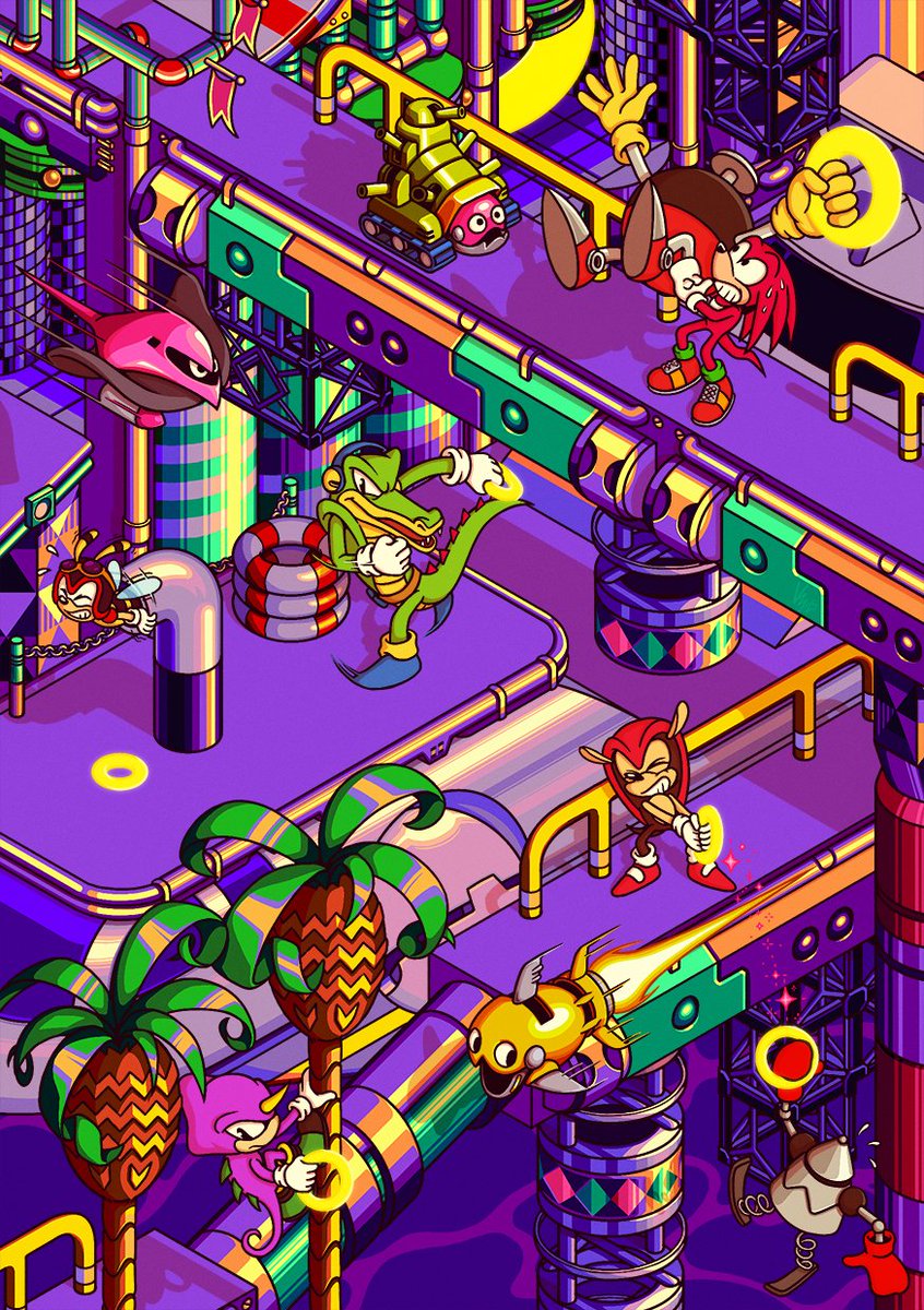 KaozHedgehog's tweet image. Marina Madness at Sunset