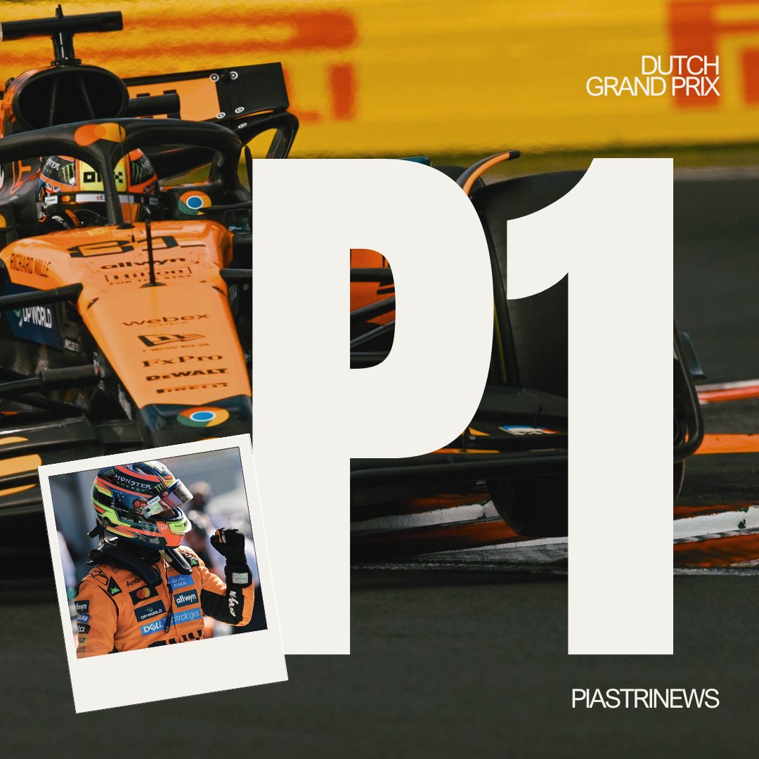 🏁| OSCAR PIASTRI WINS THE DUTCH GRAND PRIX!

A BRILLIANT RACE AND A BIG EXTENSION FOR THE CHAMPIONSHIP LEAD #DutchGP 🇳🇱