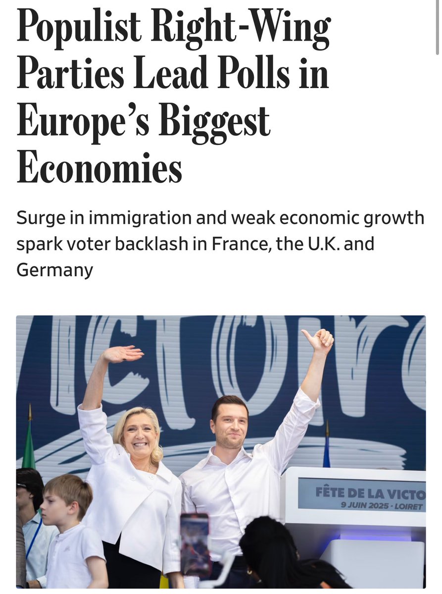 Michael Shellenberger (@shellenberger) on Twitter photo Conservative populists lead the polls in Europe and so governments are censoring, banning, and prosecuting them. Chancellor <a href="/_FriedrichMerz/">Friedrich Merz</a> & President <a href="/EmmanuelMacron/">Emmanuel Macron</a> are violating NATO’s charter. Americans should ask why we’re spending billions to defend such totalitarianism. Conservative populists lead the polls in Europe and so governments are censoring, banning, and prosecuting them. Chancellor <a href="/_FriedrichMerz/">Friedrich Merz</a> & President <a href="/EmmanuelMacron/">Emmanuel Macron</a> are violating NATO’s charter. Americans should ask why we’re spending billions to defend such totalitarianism.