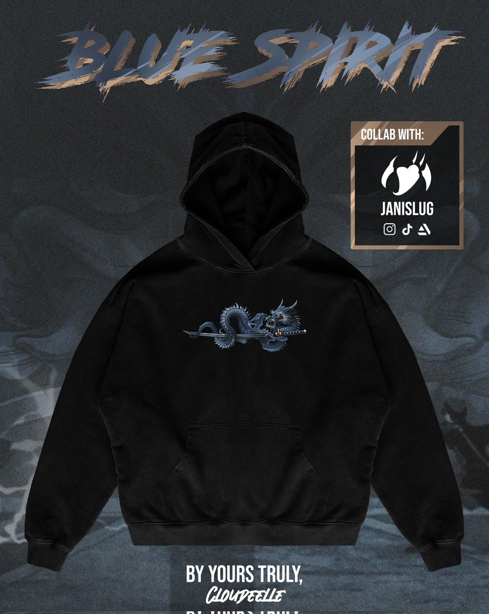 Collabed with an insanely talented artist <a href="/Janislug_3D/">Janislug</a> on a Blue Spirit hoodie.

I think we cooked pretty damn hard 😌🔥