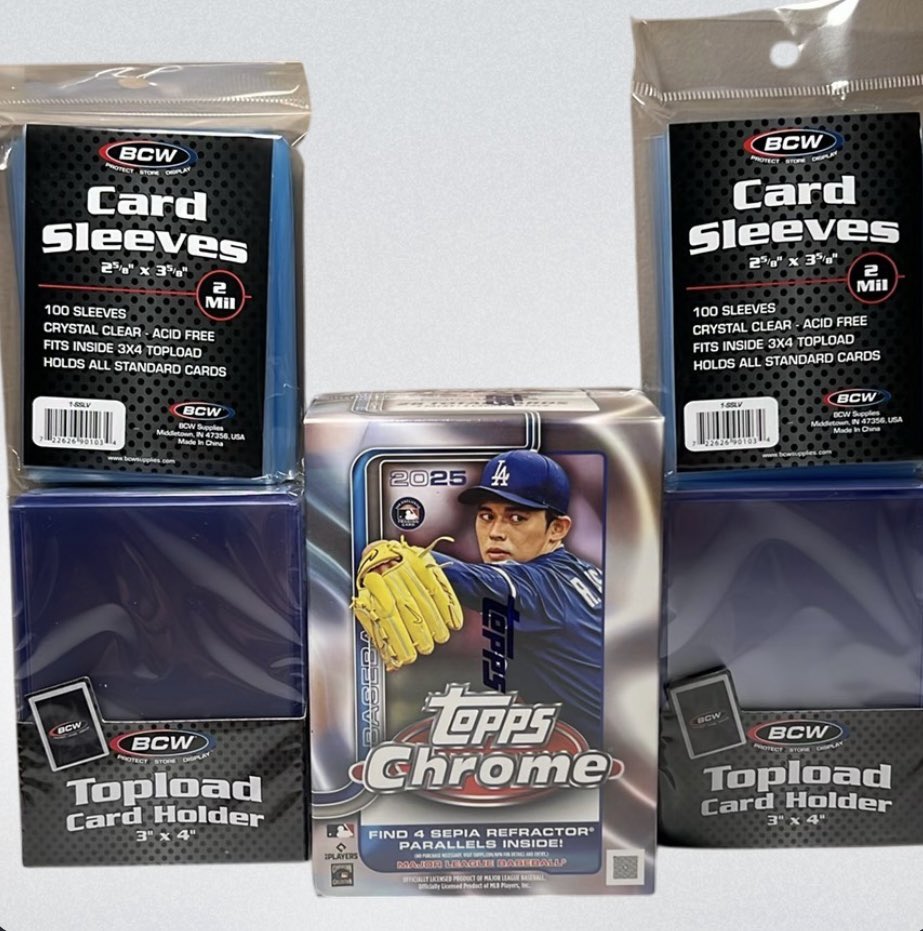 Break Club token holders check discord today for a special offer for supplies and a Topps Chrome blaster for $50 shipped. 
<a href="/BreakClubNFT/">Break Club</a>