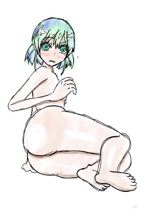 落書き
何か見た人 