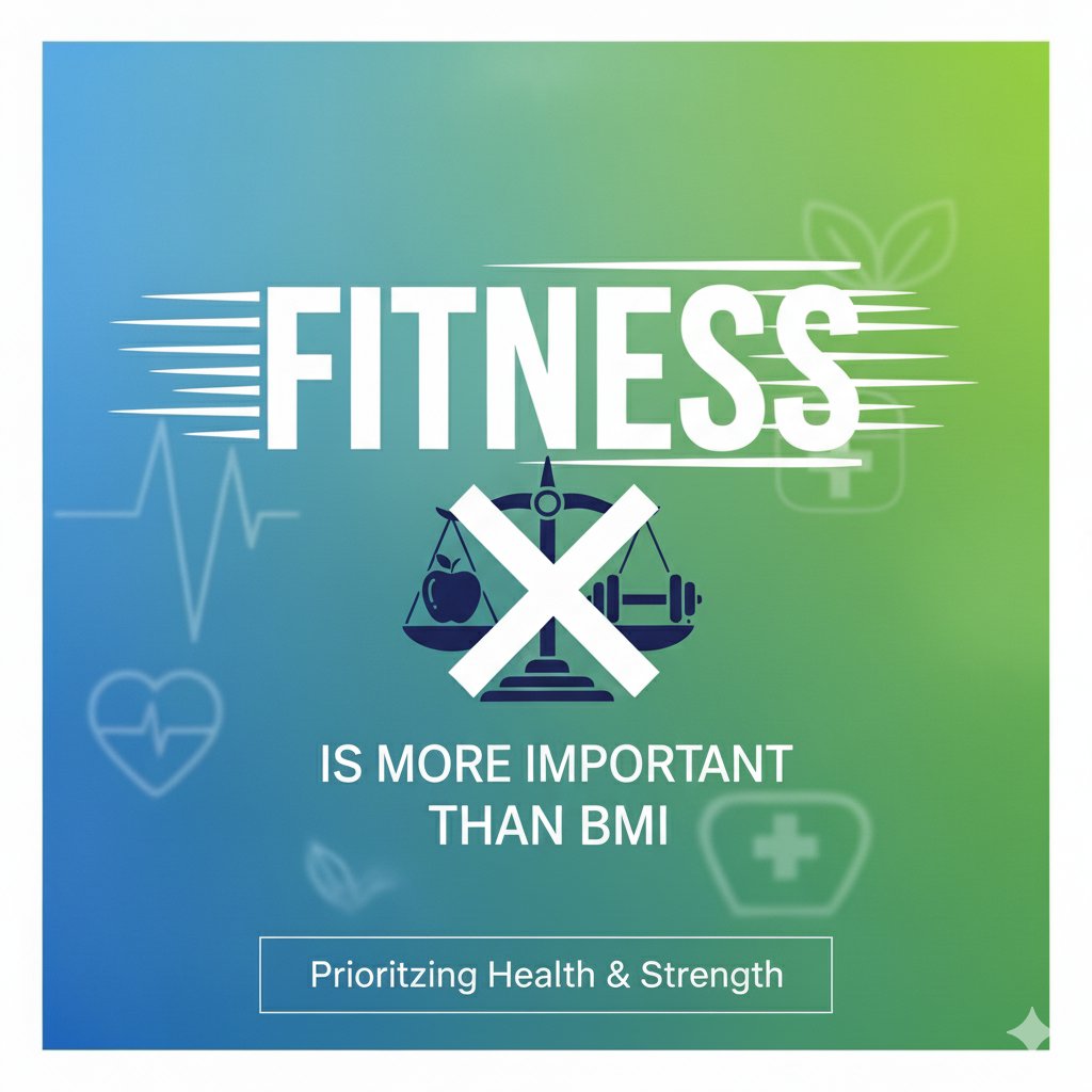 🚨 NEW META-ANALYSIS: Fitness trumps BMI for mortality risk
- - -
📊 Major review of 20 studies (398,716 participants) confirms: cardiorespiratory fitness (CRF) is a stronger predictor of longevity than body weight.

Key findings:
✅ Fit individuals with overweight/obese = NO