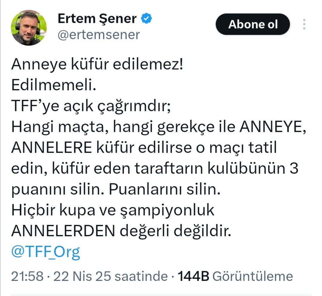 Ne oldu hani neredesiniz keremin annesi kutsal değilmi bize gelince çıkıyor sesiniz