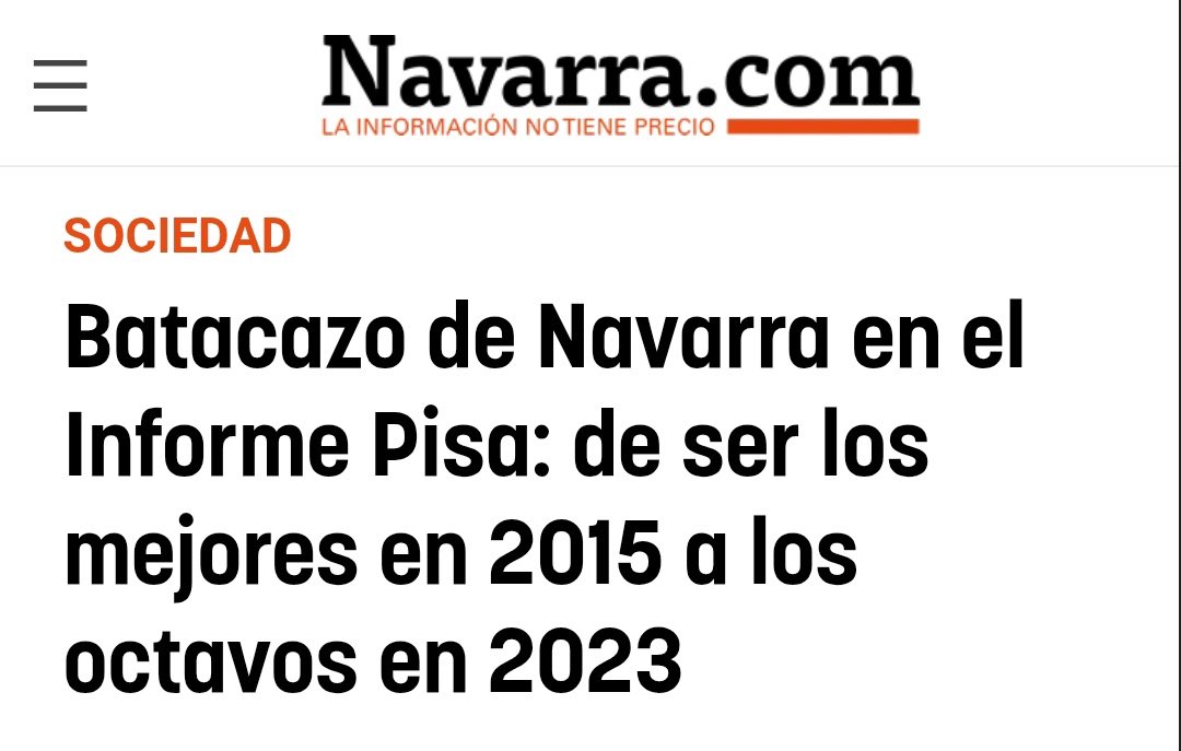 Pregunta para navarros: ¿qué año el euskera se convirtió en Navarra en mérito preferente para plazas docentes en concursos públicos, y los concursos públicos de enseñanza dejaron paso a “consolidación” de interinos suplentes por la presión sindical? 🤔