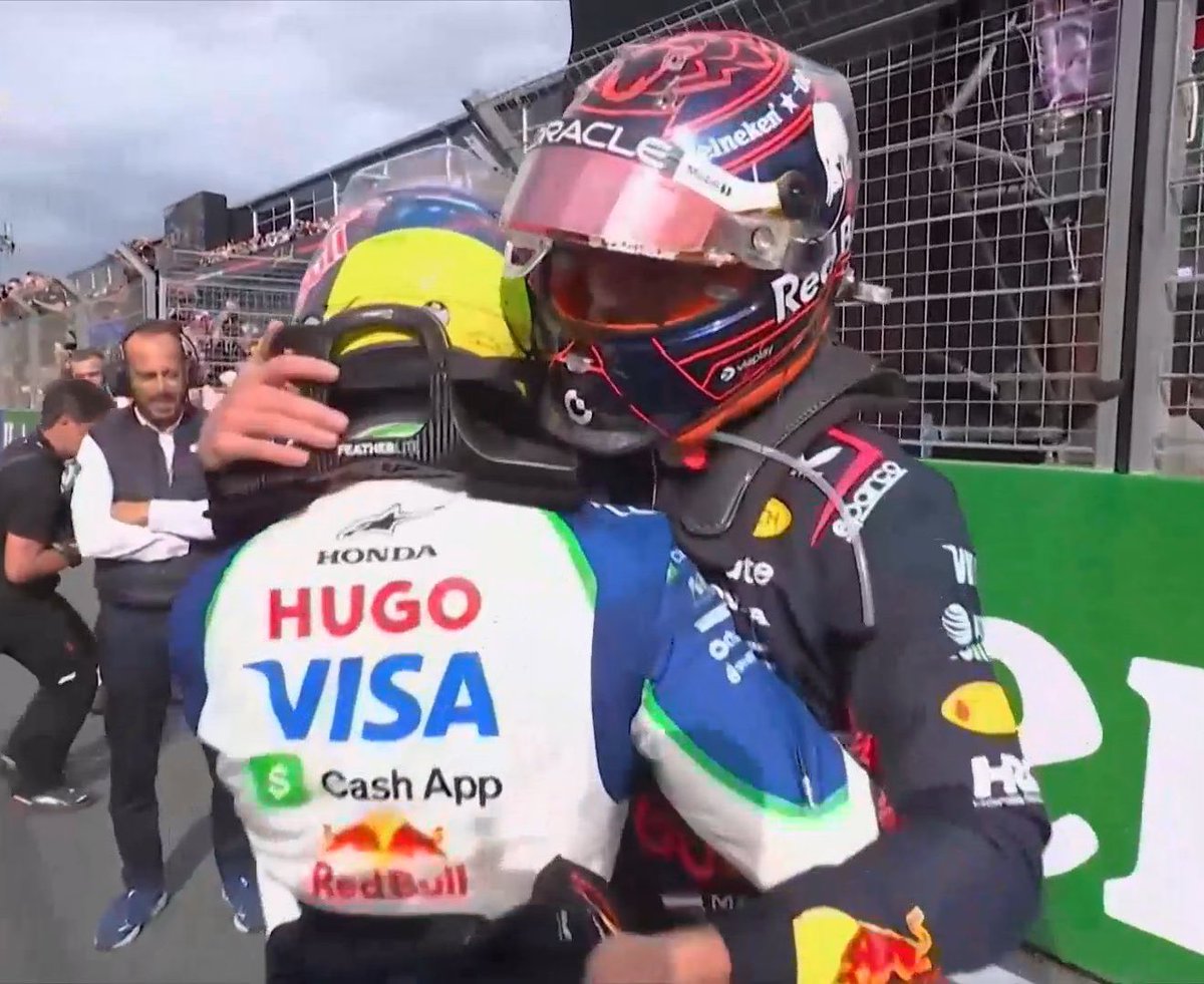 MAX CONGRATULATING ISACK 🥹🥹🥹