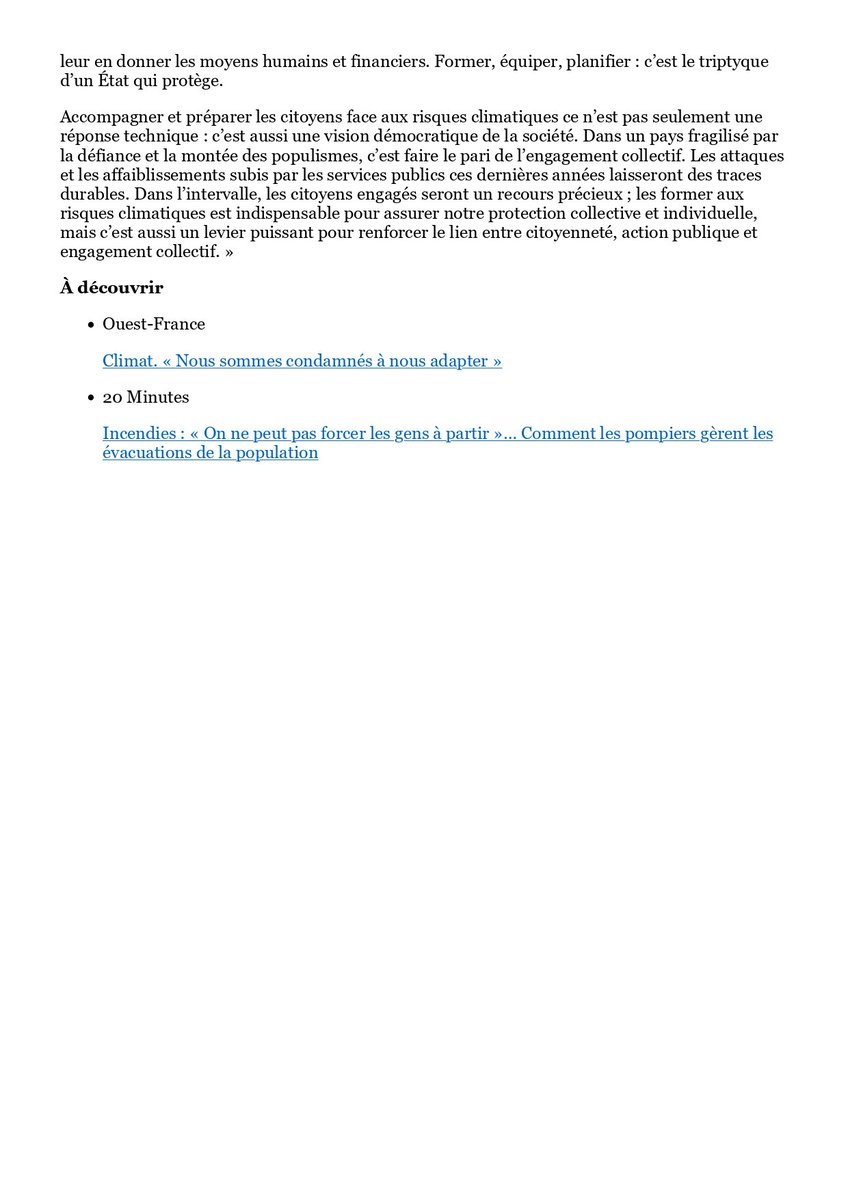 Dans une lettre adressée au premier ministre <a href="/bayrou/">François Bayrou</a> ,   le  président du conseil départemental du département <a href="/nievrefr/">Département de la Nièvre</a>  <a href="/fabienbazin/">fabien bazin</a> , apporte son soutien indéfectible au volontariat et à la NPFR !!!
Merci président pour votre soutien permanent en faveur du volontariat 🙏💪!!