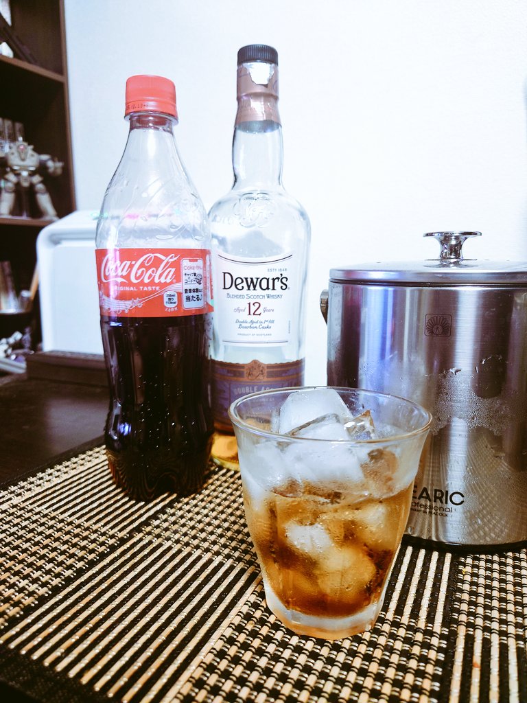 コークハイで晩酌