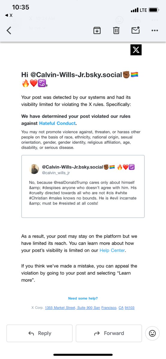 @Calvin-Wills-Jr.bsky.social✊🏾🏳️🌈 🔥❤️♋️ (@calvin_wills_jr) on Twitter photo Re: <a href="/SenatorTimScott/">Senator Tim Scott</a>’s #comment about thanking #God for <a href="/realDonaldTrump/">Donald J. Trump</a>’s #Presidency & the #BS that #Trump “caring” about all #Americans. <a href="/elonmusk/">Elon Musk</a>’s #algorithms thought I was being “#hateful.” Classic #deflection! 🤪 Re: <a href="/SenatorTimScott/">Senator Tim Scott</a>’s #comment about thanking #God for <a href="/realDonaldTrump/">Donald J. Trump</a>’s #Presidency & the #BS that #Trump “caring” about all #Americans. <a href="/elonmusk/">Elon Musk</a>’s #algorithms thought I was being “#hateful.” Classic #deflection! 🤪