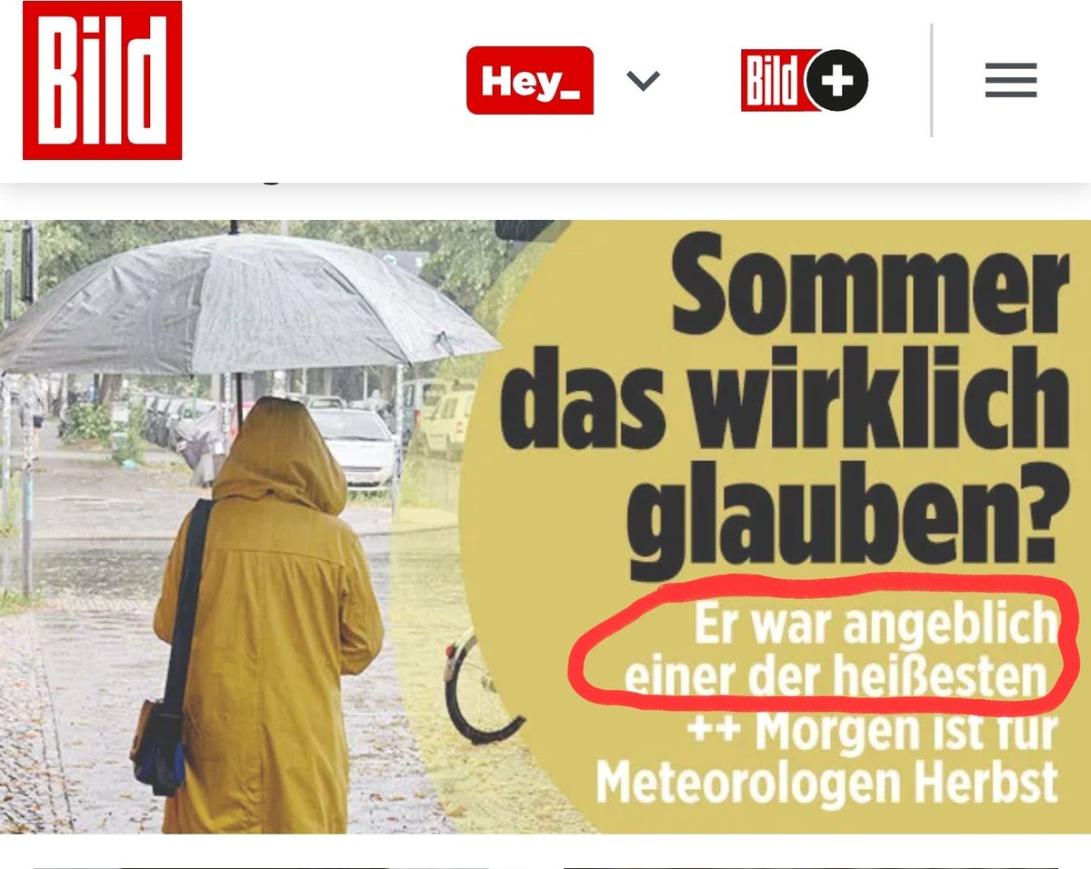 Nein, Sommer nicht glauben. 

Die Klimaagenda wird nur noch von komplett verblödeten Idioten geglaubt 🤡