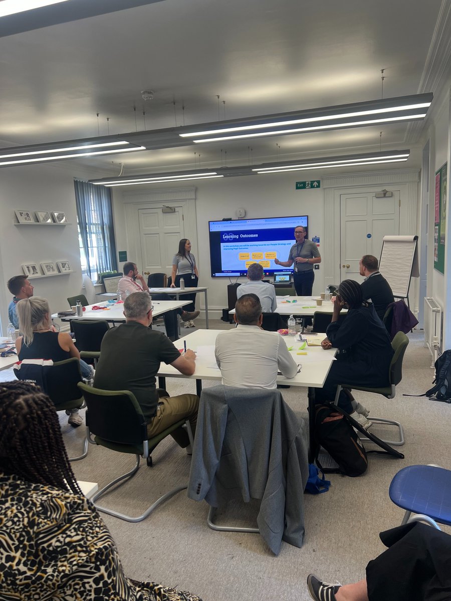 HabsTrustSouth's tweet photo. ✨ A warm welcome back to our staff as we begin a brand new academic year – and our 20th anniversary year! 🎉 

We kicked things off last week with our new leaders’ induction day, and this morning we look forward to hearing from our CEO in the all-staff address. Here’s to another successful year of inspiring knowledge, confidence and character across our schools. 💛 

#ProudToBeHaberdashers #TogetherStronger #20yearsstronger