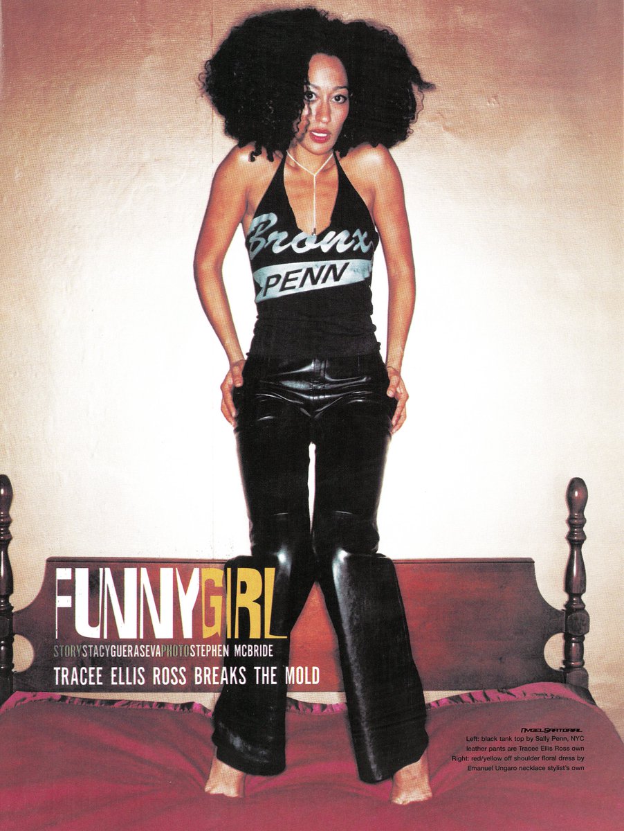 Actress Tracee Ellis Ross photographed by
Stephen McBride for OneWorld Magazine