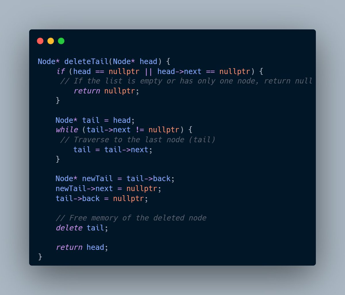 Pratikwebtech's tweet image. ✅ Day 64 of #100DaysOfCode
Practiced Doubly Linked List basics:
🔹 Insert a Node
🔹 Delete a Node
Getting the hang of DLL operations!
#DSA #Cplusplus #StriverSheet #LearninPublic