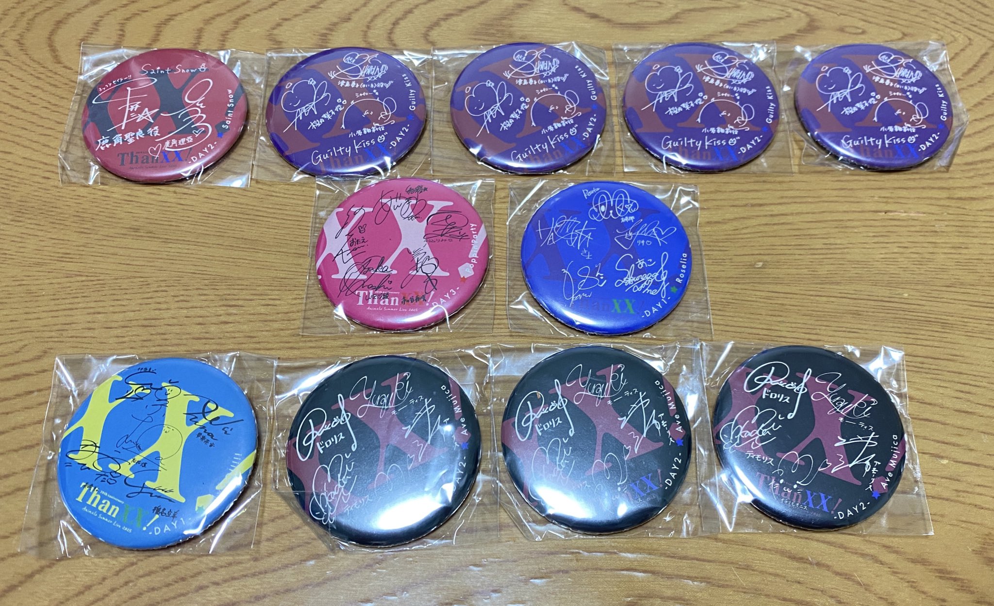 Animero Summer Live 2024 Ave Mujica 缶バッジ 2025年最新】ave mujica アニサマ 缶バッジの人気アイテム