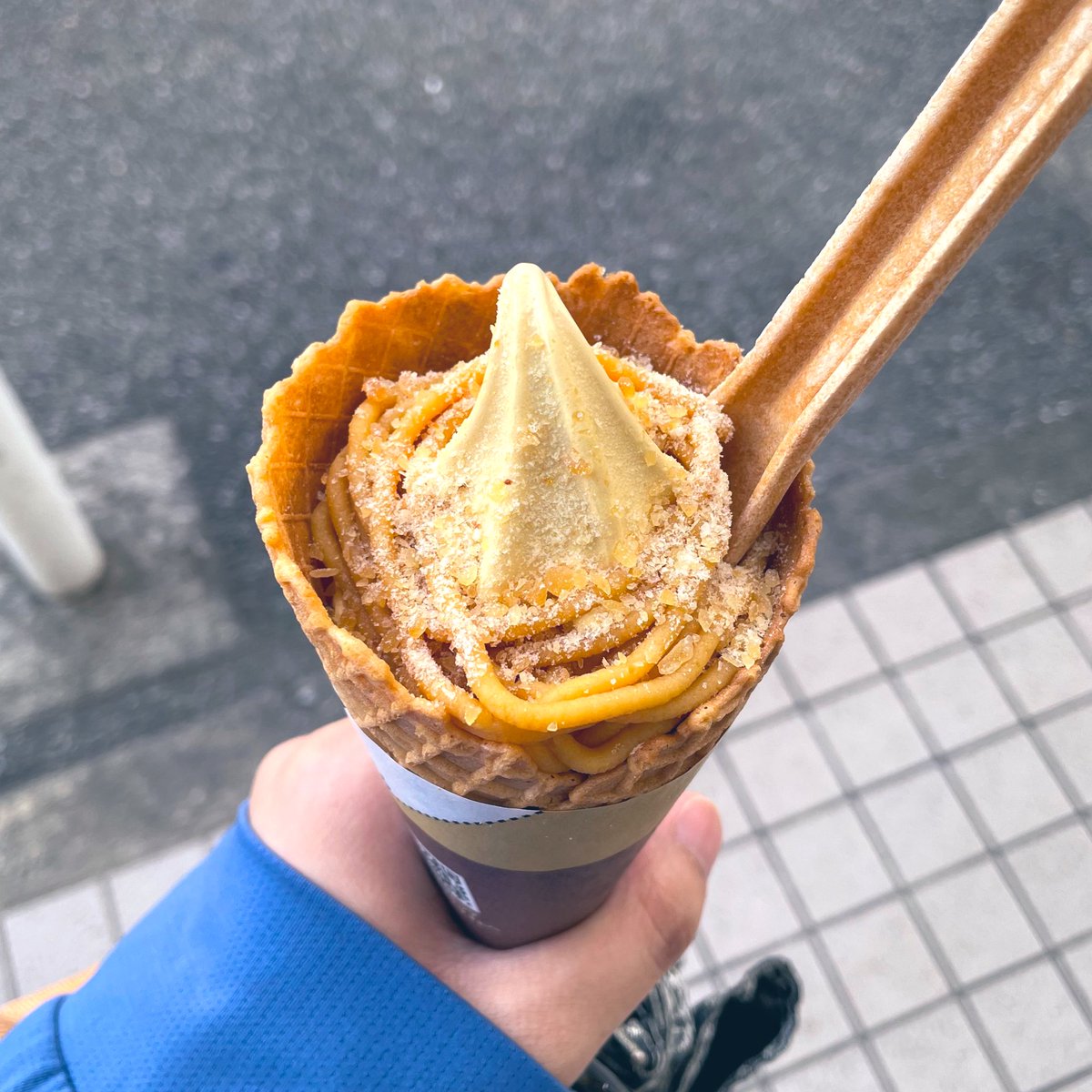 秋を感じました🥰
モンブラン🌰🍦