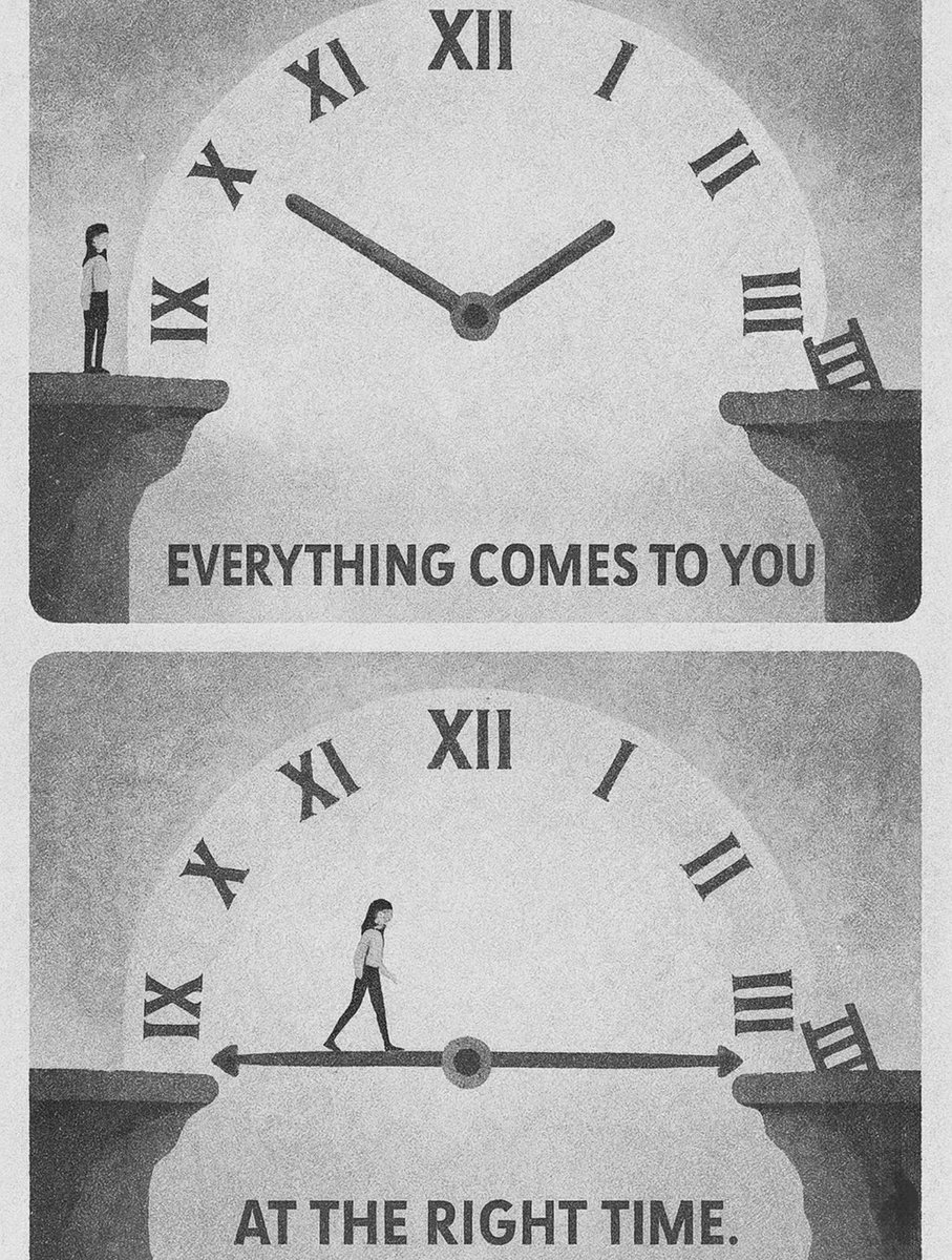 Cultivate patience.