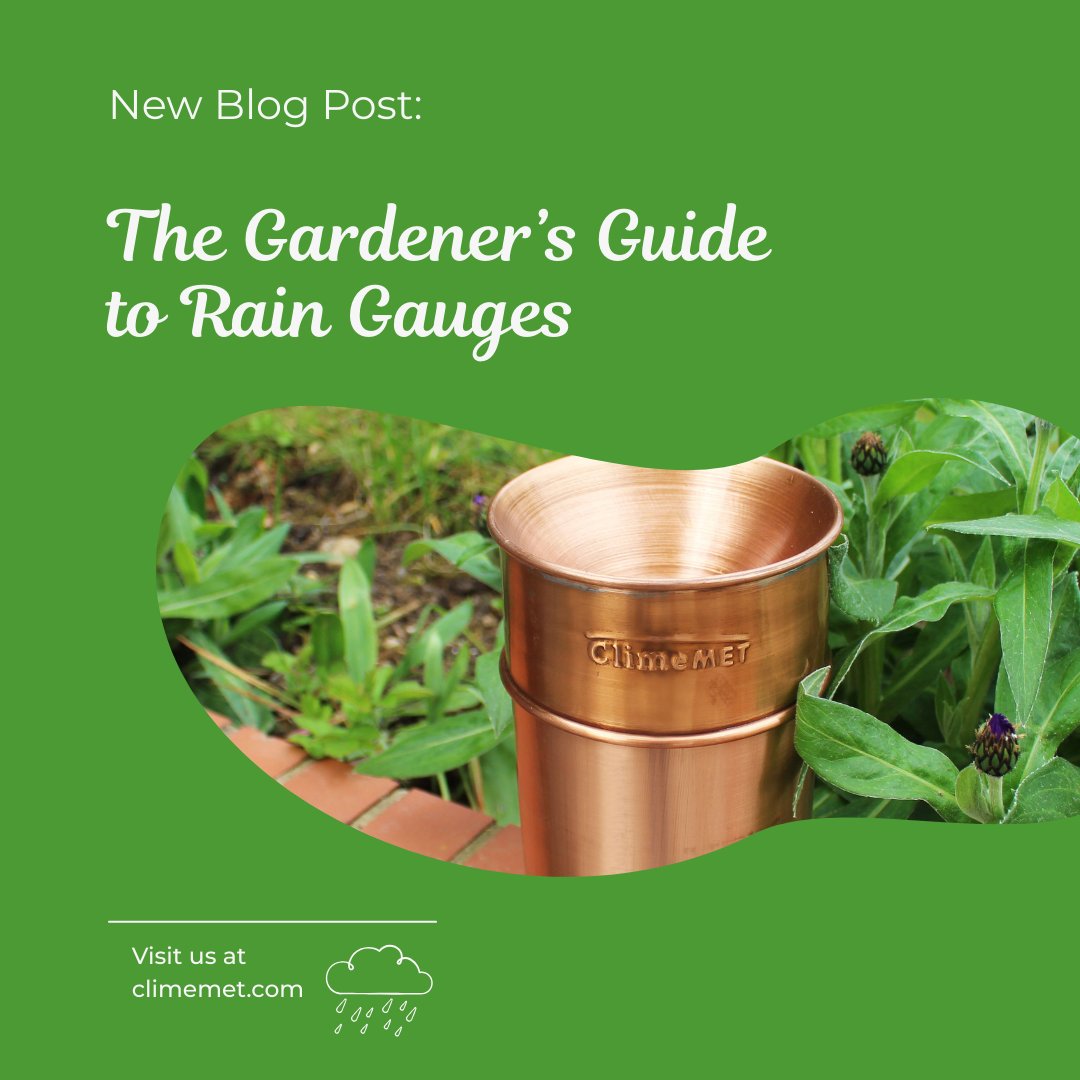 ClimeMET's tweet image. Want to grow healthier plants? 

Our Gardener's Guide to Rain Gauges has everything you need to know from setup to smart watering tips 🌱

Click to learn more👇

climemet.com/blogs/news/the…

#raingauges #rainfalldata