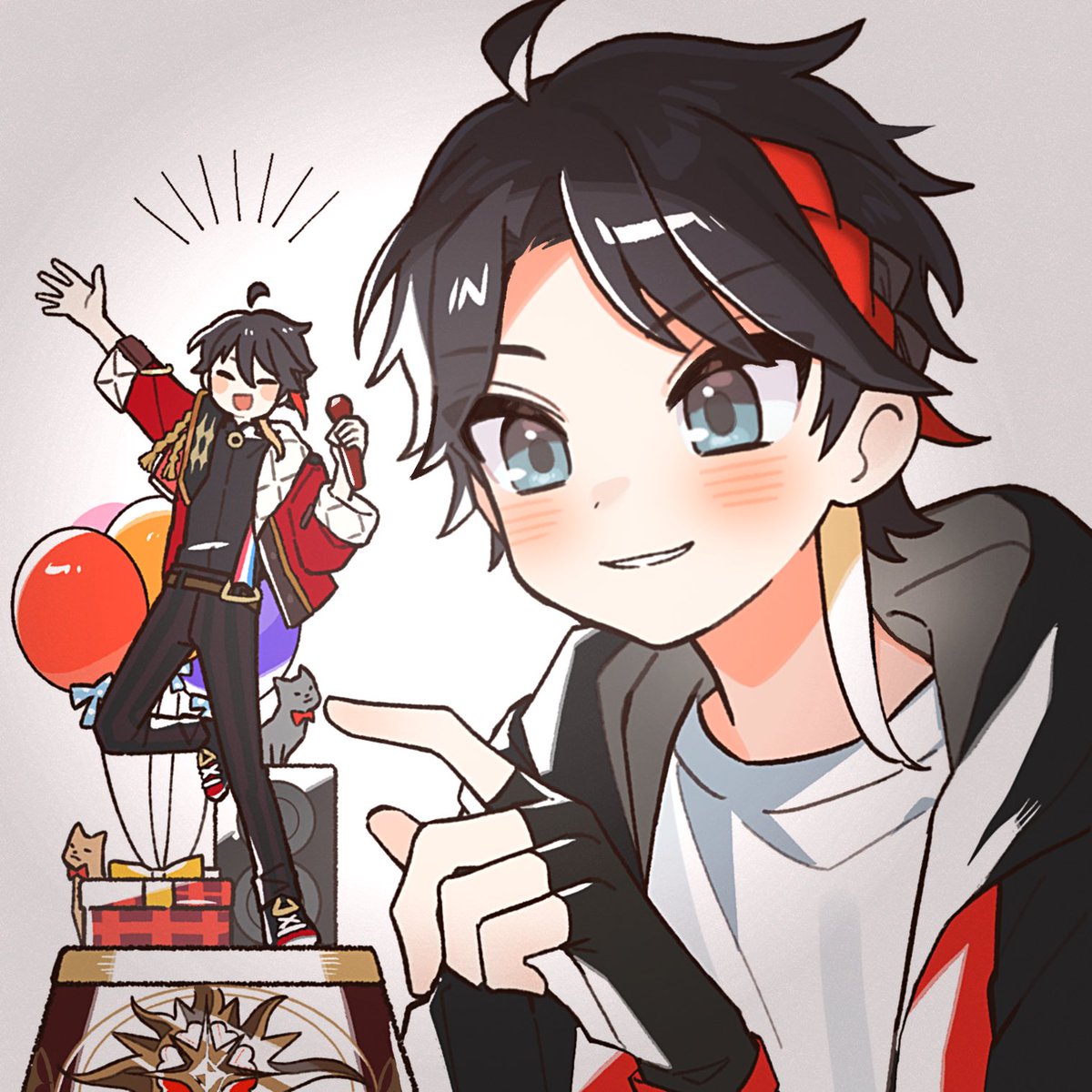 お誕生日おめでとうございます🥳
#三枝明那生誕祭2025
#さ絵ぐさ