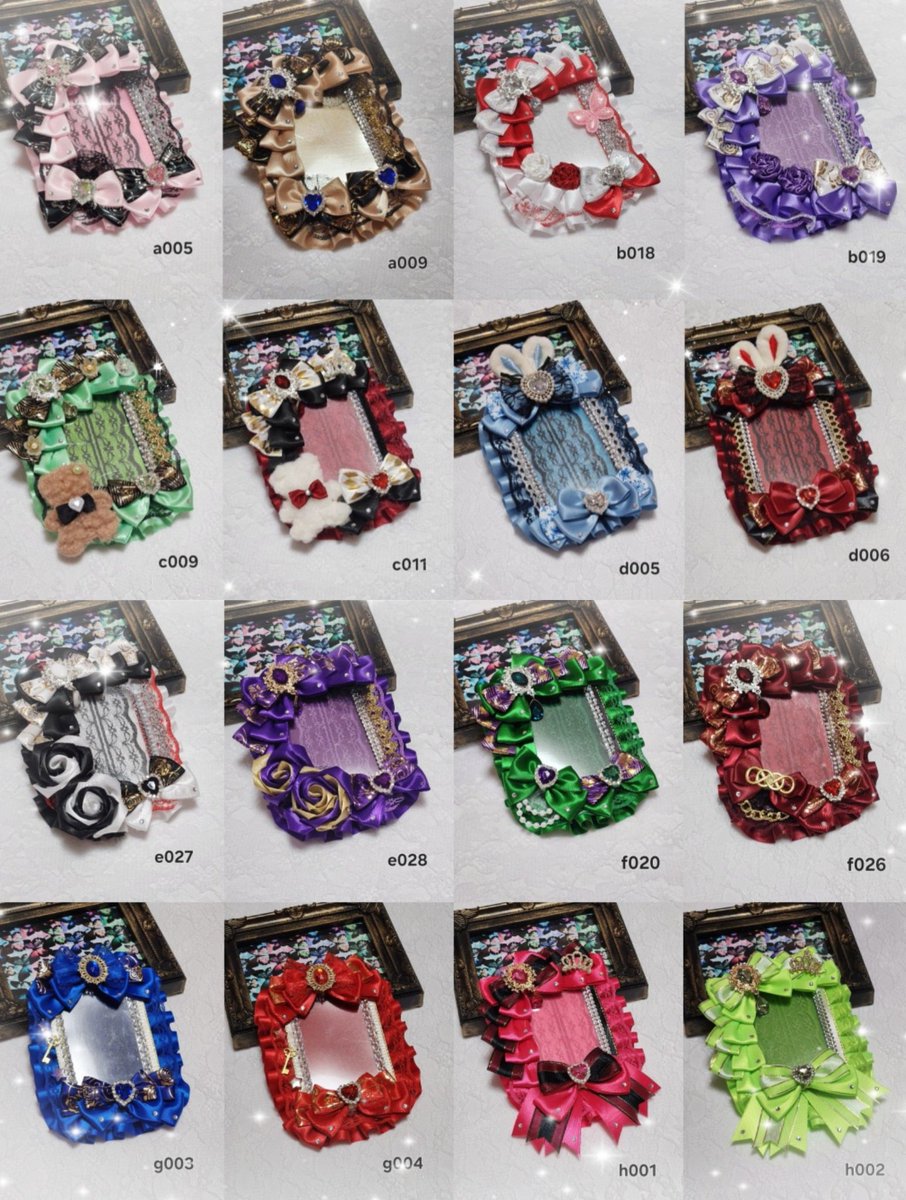 ９月分の企画♡(限定デザインは今月も間に合わず…)
画像内のデザイン/お好きなカラーにて制作し、おひとり様おひとつ¥500にてお譲り致します❁︎
◎[メルカリ][Yahooフリマ]にてお支払いして頂ける方♡
◎フォロー&amp;リポストで参加
◎リプライで当選率UP
◎9/1~9/8 23:59 まで
⚠️注意事項はALTにて!!