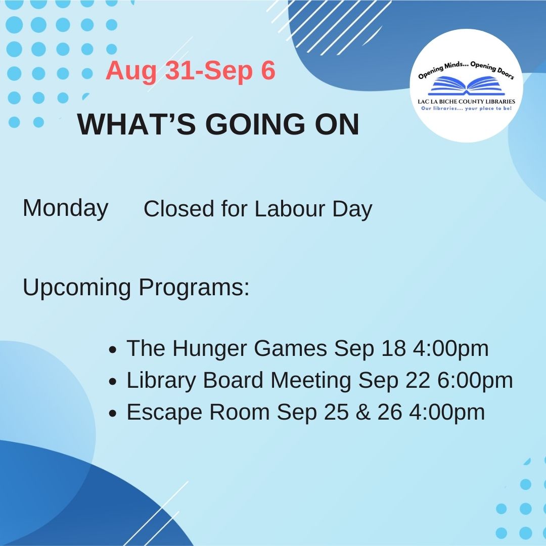 LLBC_Libraries's tweet image. See our website for more information about all our programs and services visit llbcl.ca. #LLBCLibraries