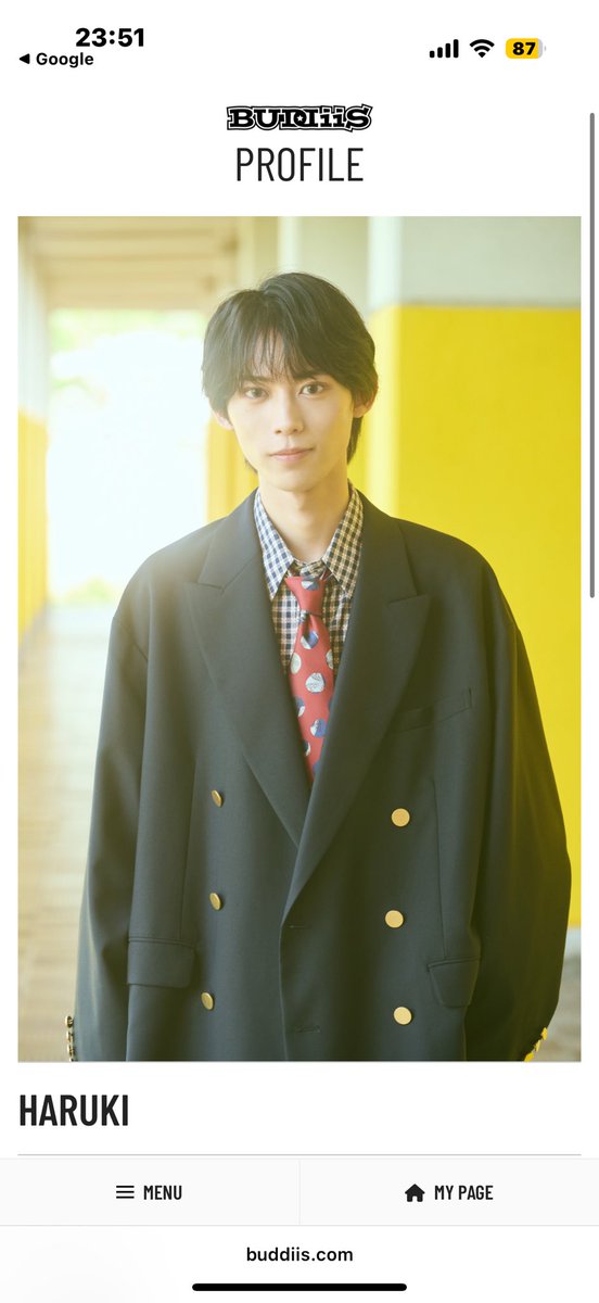 BUDDiiS HARUKI 岩尾春輝 チェキ BUDDiiS生写真#22 HARUKI 岩尾春輝 - メルカリ