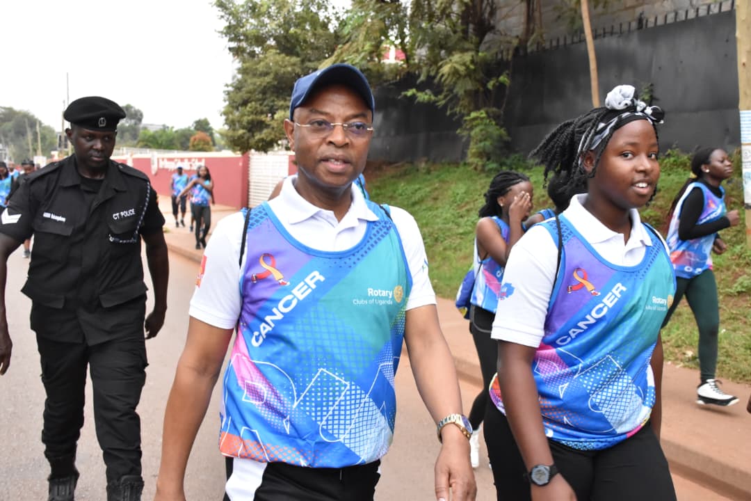 Today, I took part in the Rotary Annual Cancer Run, organised by the ROTARY MOVEMENT. We, as Rotarians, are committed to fighting cancer out of Uganda.

On this Cancer programme, we have built a Cancer Centre at Nsambya Hospital. We now want to complete this Cancer Centre by