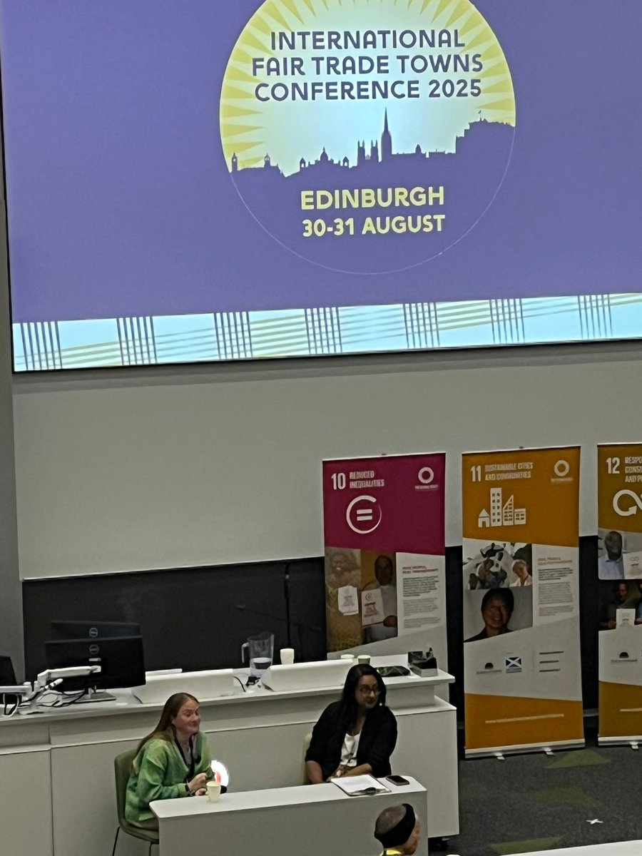 Scottish Campaigner of the Year 2024, Laura Young, gives an inspiring closing presentation on the art of campaigning at the International Fair Trade Campaigns Conference 2025 (<a href="/FairTradeTowns/">Fair Trade Towns Int</a>).