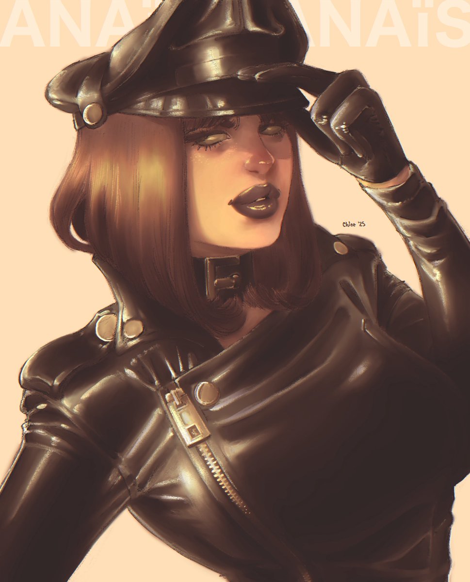 Anaïs all zipped-up all over again!!! 😎😎😎