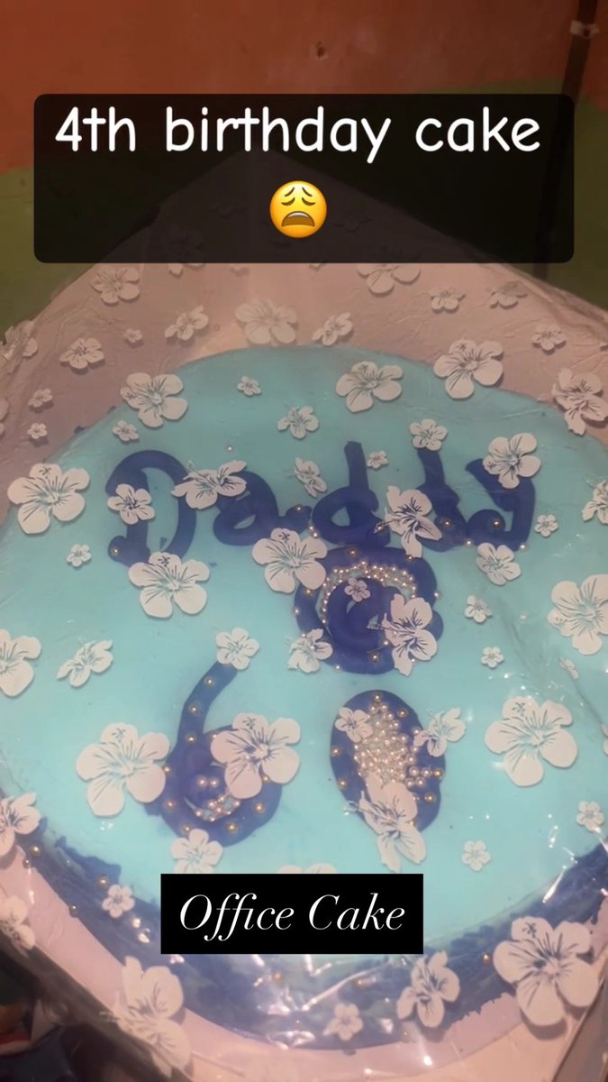 My dad turned 60 years old this August and we had 4 cakes to celebrate 🎂👑