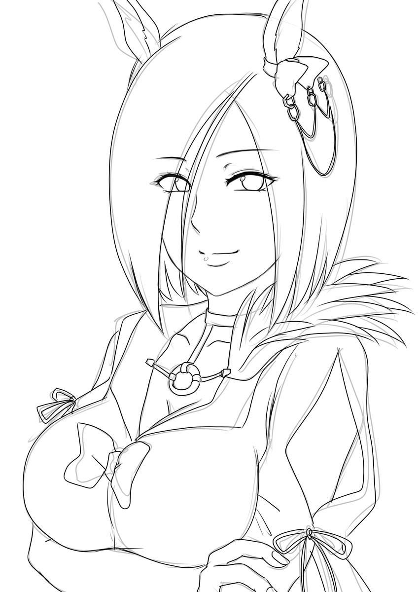 おやすみ前のお絵描き練習