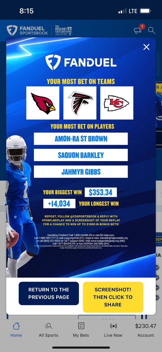 9ergaaaang's tweet photo. @FDSportsbook #FDNFLREPLAY https://t.co/LRYTUrg6R4