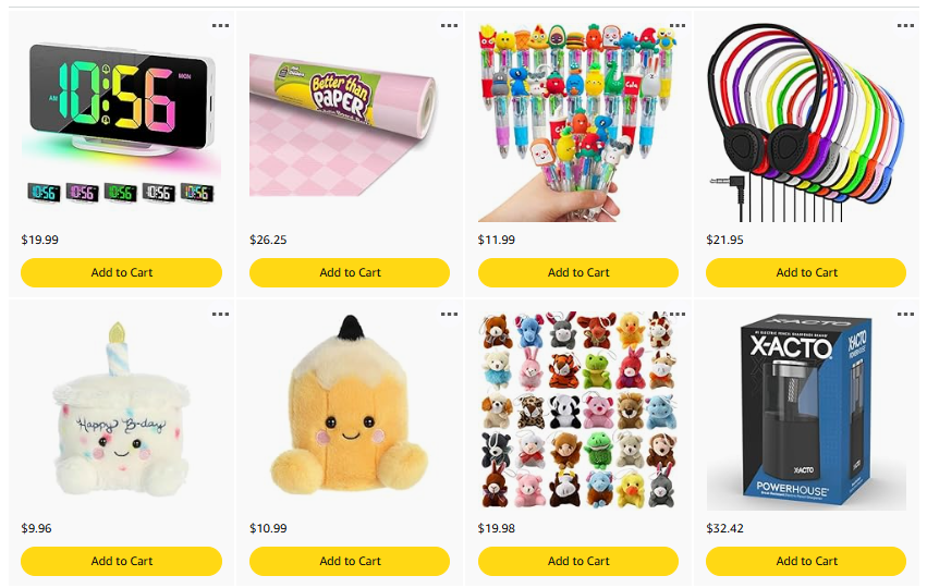 Happy Sunday &amp; Labor Day Weekend!

Still posting my list and hoping for some sprinkles! We could use a new clock, sharpener, bulletin paper, incentives, &amp; headphones.  

Please repost! 🙂 
#clearthelist 

amazon.com/hz/wishlist/ls…