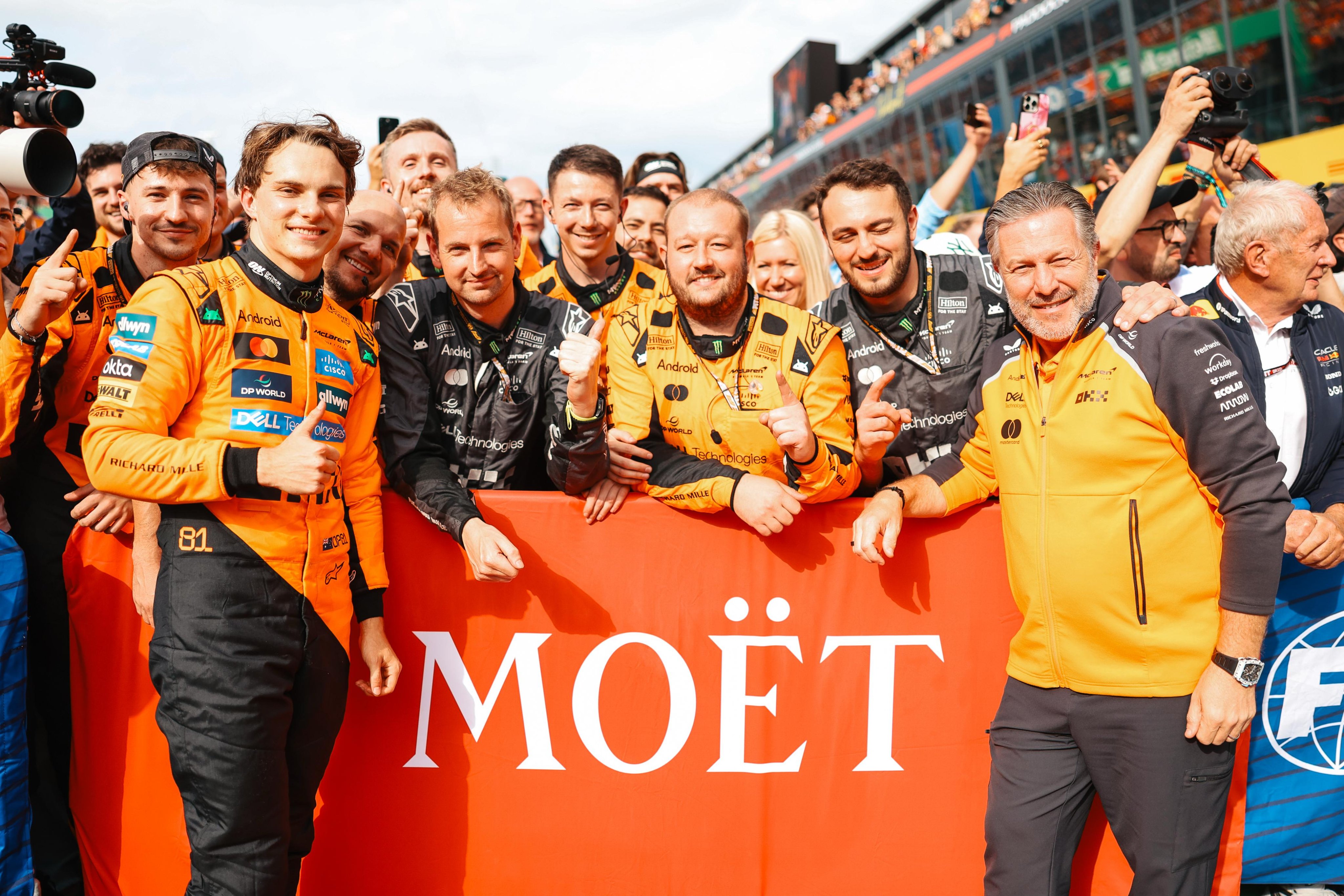 Piastri: It was incredibly unfortunate for Lando at the end