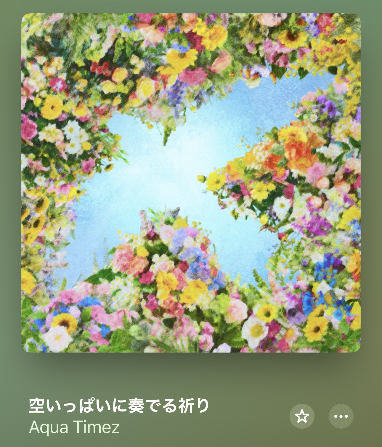 Aqua Timez 空いっぱいに奏でる祈り　サイン入り Aqua Timez 空いっぱいに奏でる祈り サイン入り