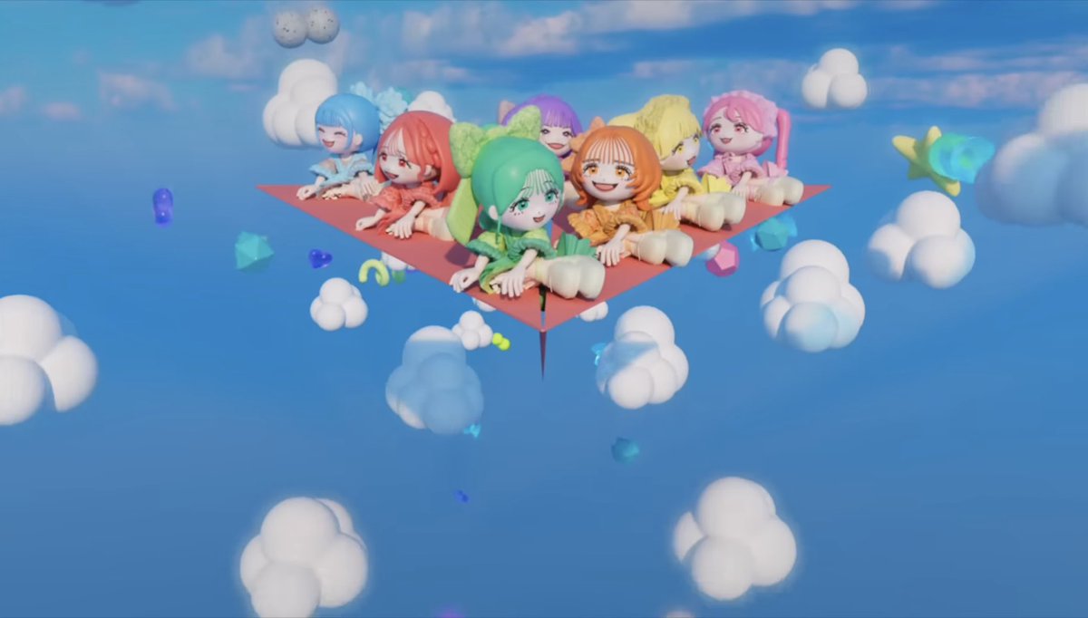 #ピポパポmv 
天音ちゃんもいるのほんとに嬉しい😭
とっても可愛い〜〜❕❕