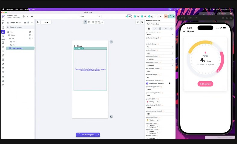 Thetechguy_dev's tweet image. So this UI was achieved using custom widget code in Flutterflow with a help from a friend @nikgraphx I really appreciate, coming out nice 🙂💯 👍