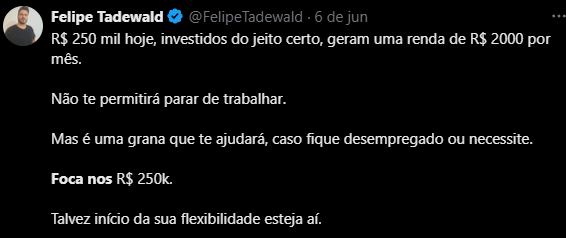 <a href="/FelipeTadewald/">Felipe Tadewald</a> Custo de vida realmente está mudando rápido.
