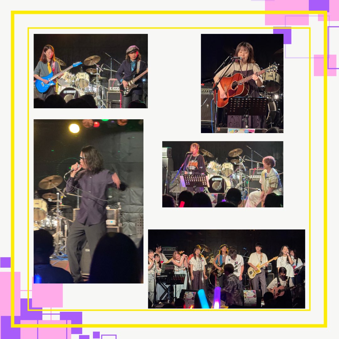 anytimemusic_ok's tweet photo. 勝手に町田フェス〜Byond the Notes〜未来へのプレリュード
出演者の皆さんお疲れ様でした☺️🎉
今回も大盛り上がりでしたね✨

次回は11月！お楽しみにー♪

#町田 #エニタイムミュージック #ボイトレ #ギター #発表会 https://t.co/Ztwapp8qh5