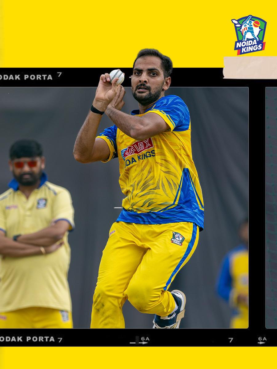 No more notes, just shots — Mavericks test begins now 😎💛

#NoidaKings | #UPKiPehechaan | #NoidaKiJaan | #UPT20League | #KhiladiYahanBantaHai | #UPCA