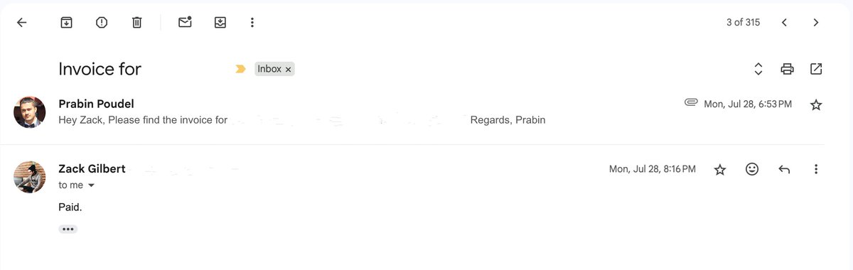 Incredibly grateful for the people I get to work with every day.

All thanks to Twitter for the connections I’ve built.

Two of my current clients came through relationships I’ve built over the past three years, and they’ve been an absolute pleasure to work with.

Blessed 😇