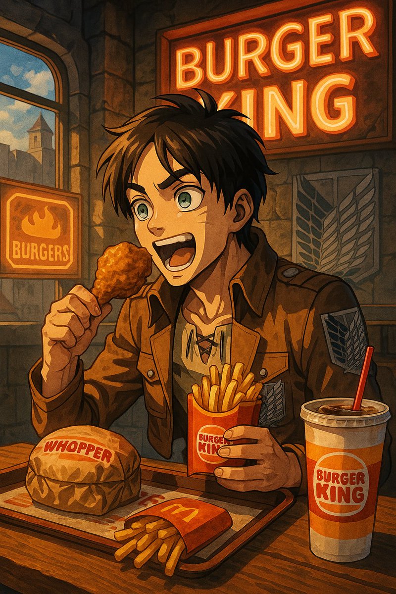 qoolstudio's tweet image. Anime x Fastfood by GPT-5

Prompt in ALT👇