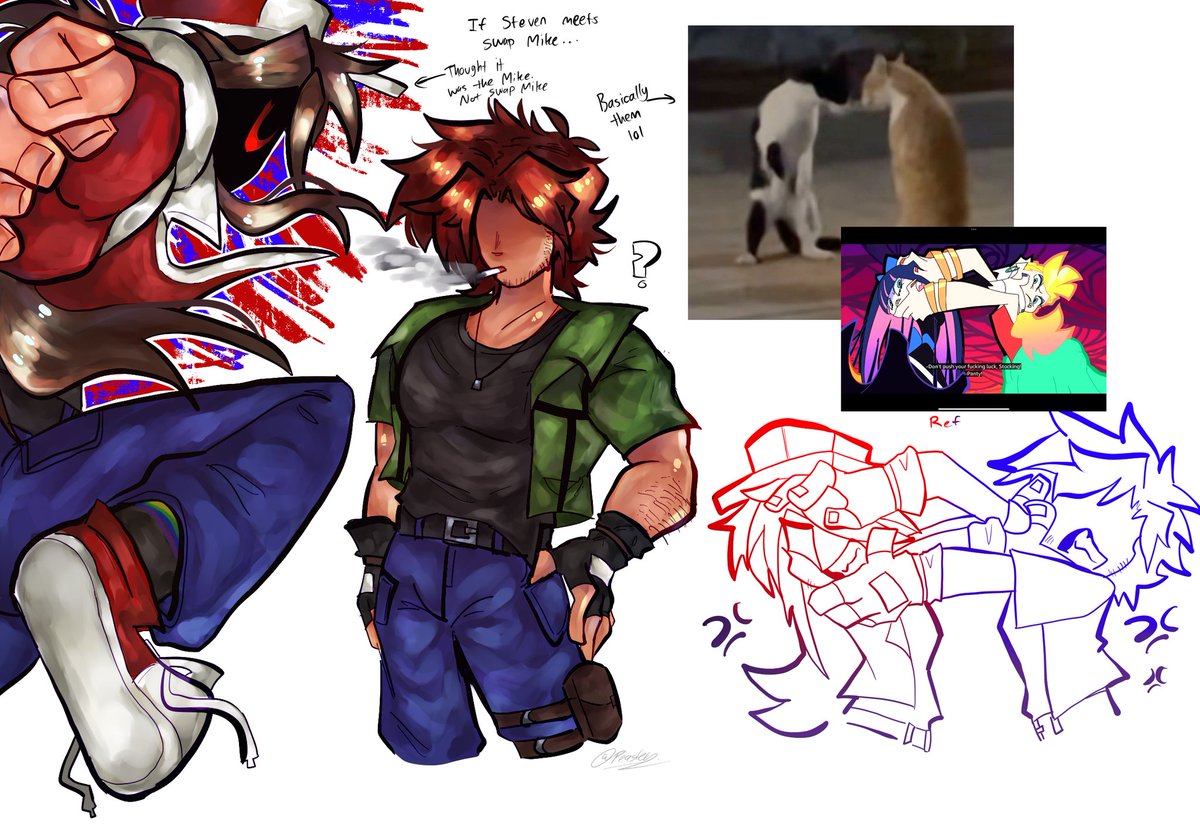 Peasky_'s tweet image. Served. 
#strangledred #strangledredsteven #strangledredmike #strangledredswapau #pokepasta