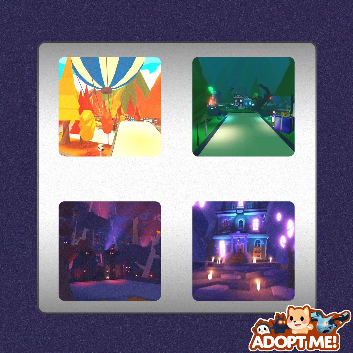 AdoptAme_News's tweet image. What are your favorite colors for Halloween? 🎃✨

#AdoptMe #Roblox #AdoptMeRoblox #AdoptMeTrade