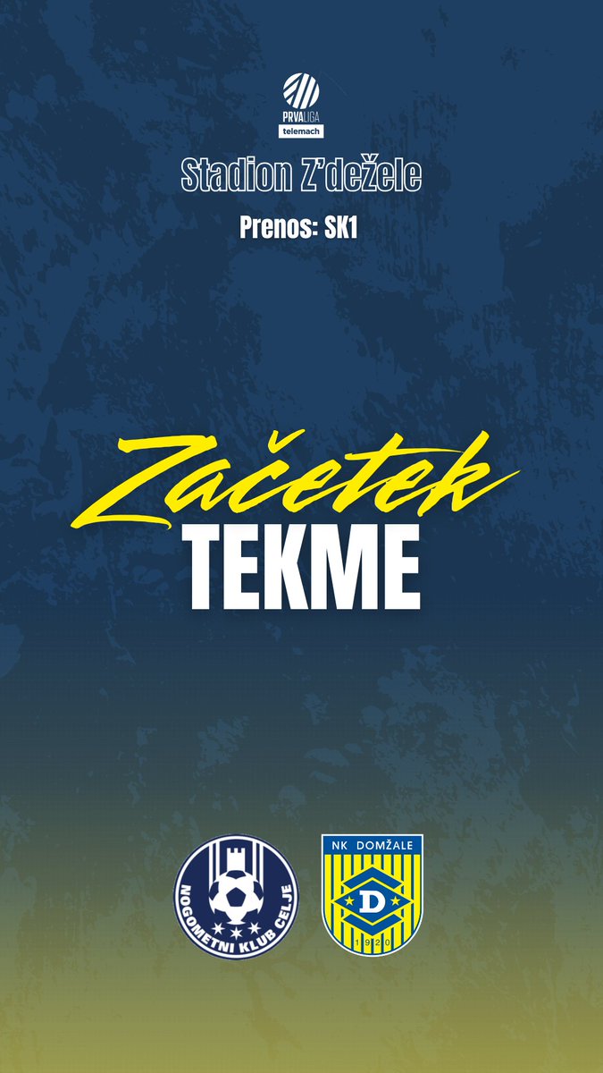 Začetek tekme na Stadionu Z'dežele.

#CELDOM