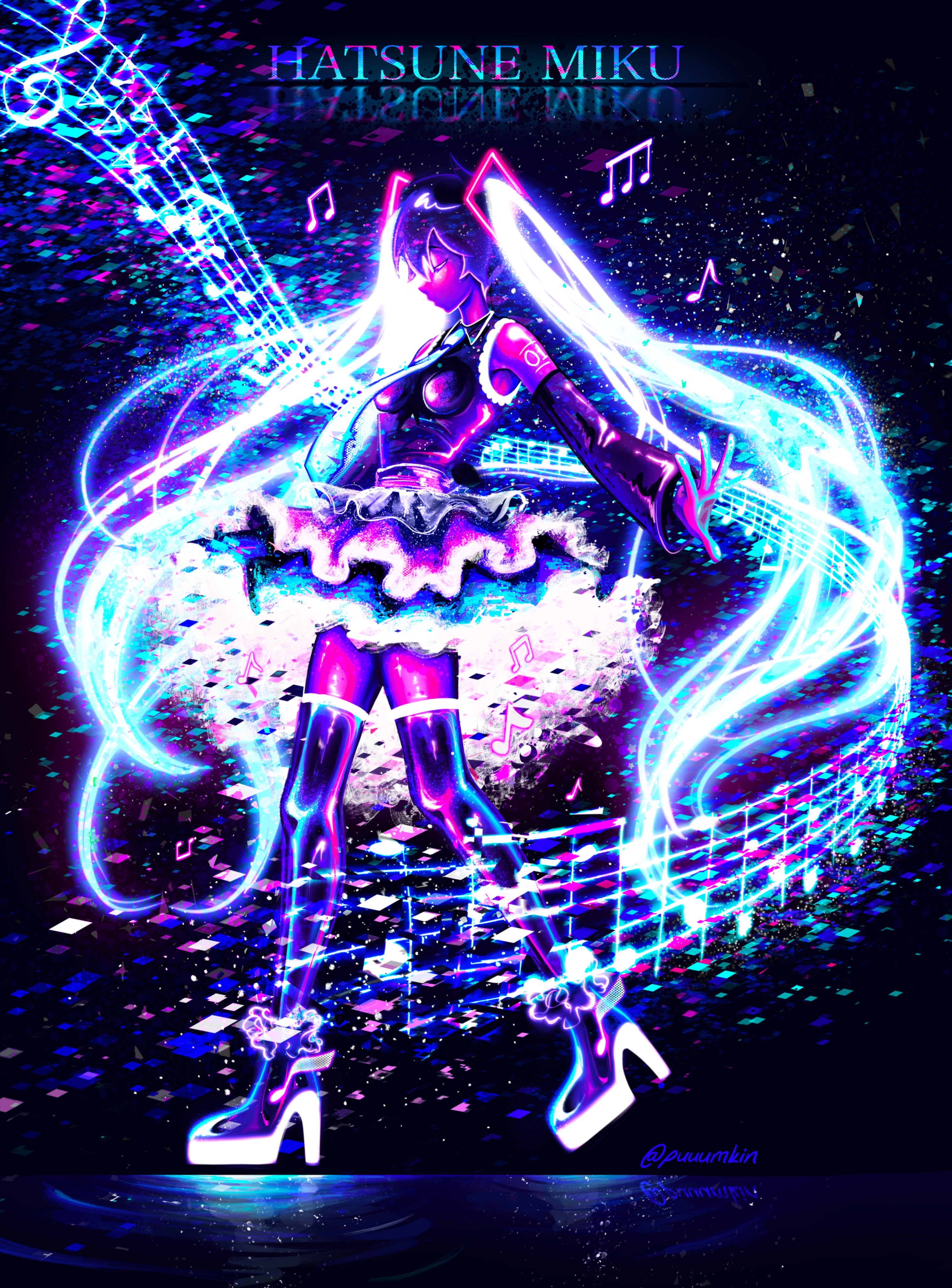 初音ミク たま チェキ Happy Birthday Party 2020 Happy Birthday】Hatsune Miku 14th Anniversary Cosplay Dance
