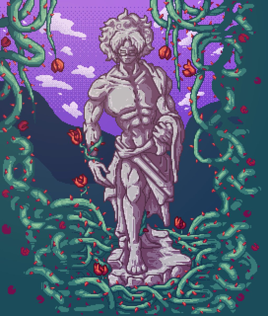 Este es el último dibujo de este tonoto lo juro 😭 ya vuelvo a la habitual ✨
#pixelart