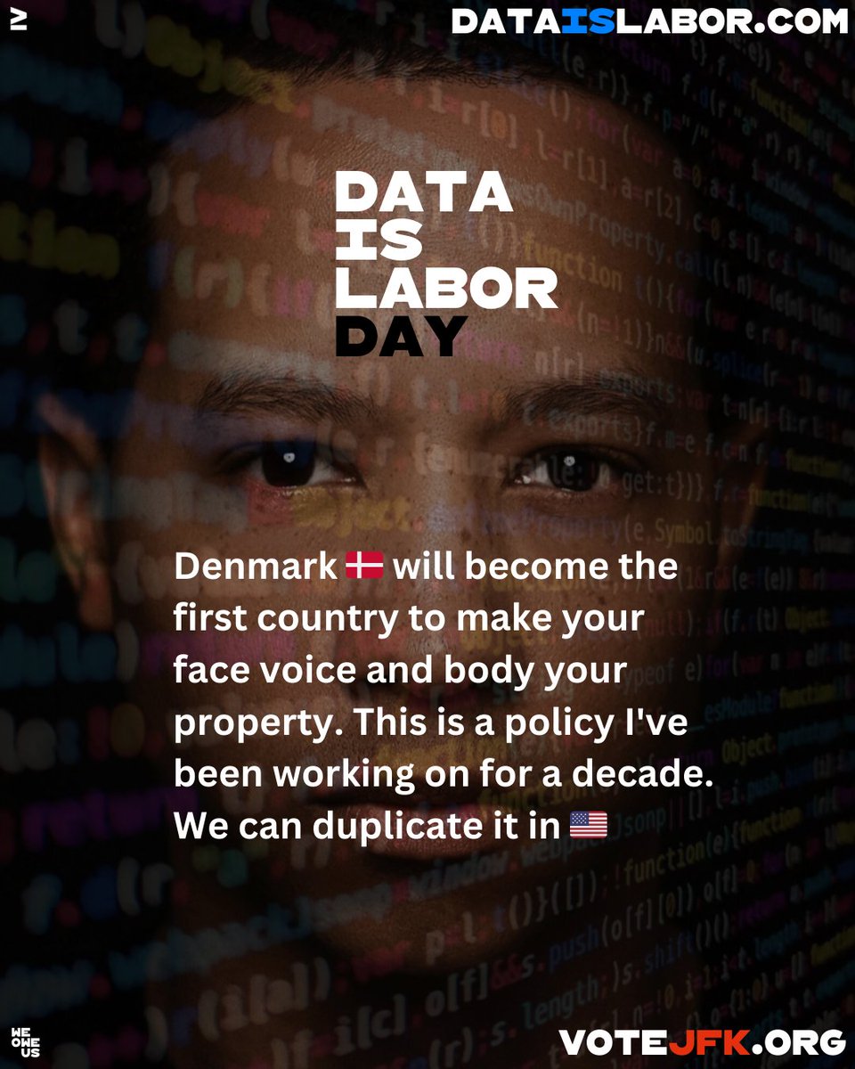 JFKii's tweet image. It&apos;s #LaborDay my favorite holiday! Let me show you how we can increase your income. Join us Oct 2 on #DataIsLabor Day at Columbia University in Harlem and I&apos;ll demonstrate how policies I&apos;ve written in 🇪🇺 can be used in 🇺🇸 Congress.

RSVP 👇🏼 jamesfeltonkeith.com/event-details/…